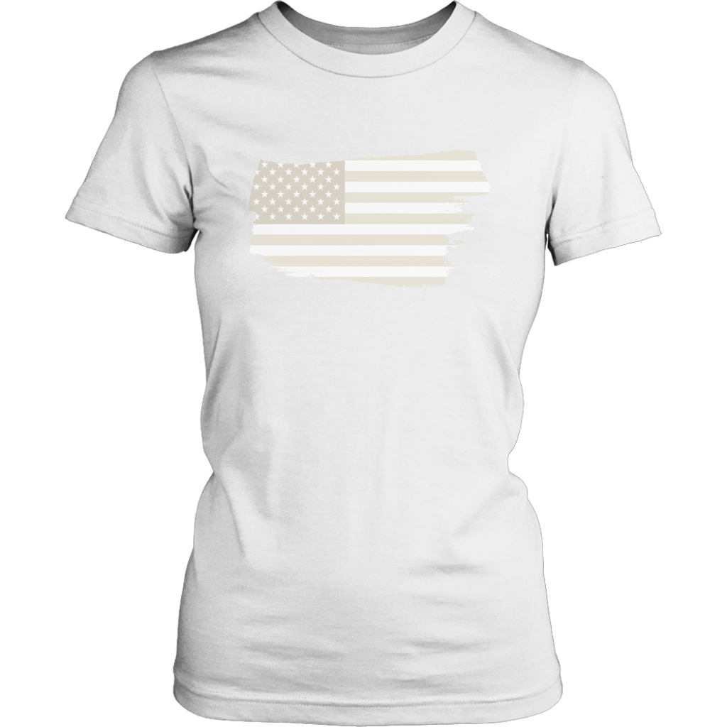 Tattered White Flag Women's T-Shirt