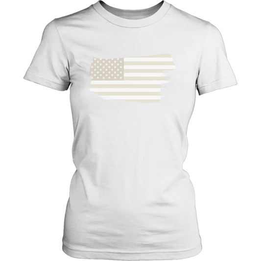 Tattered White Flag Women's T-Shirt