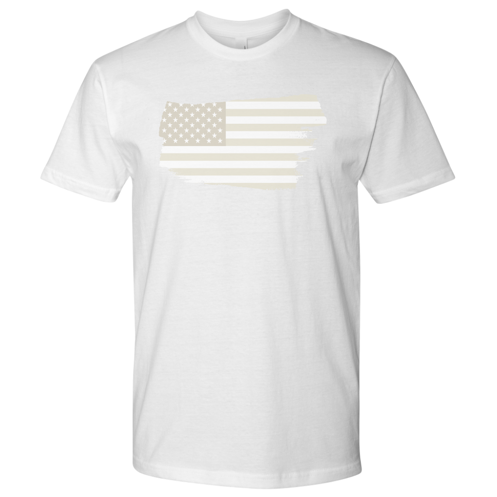 Tattered White Flag Men's T-Shirt