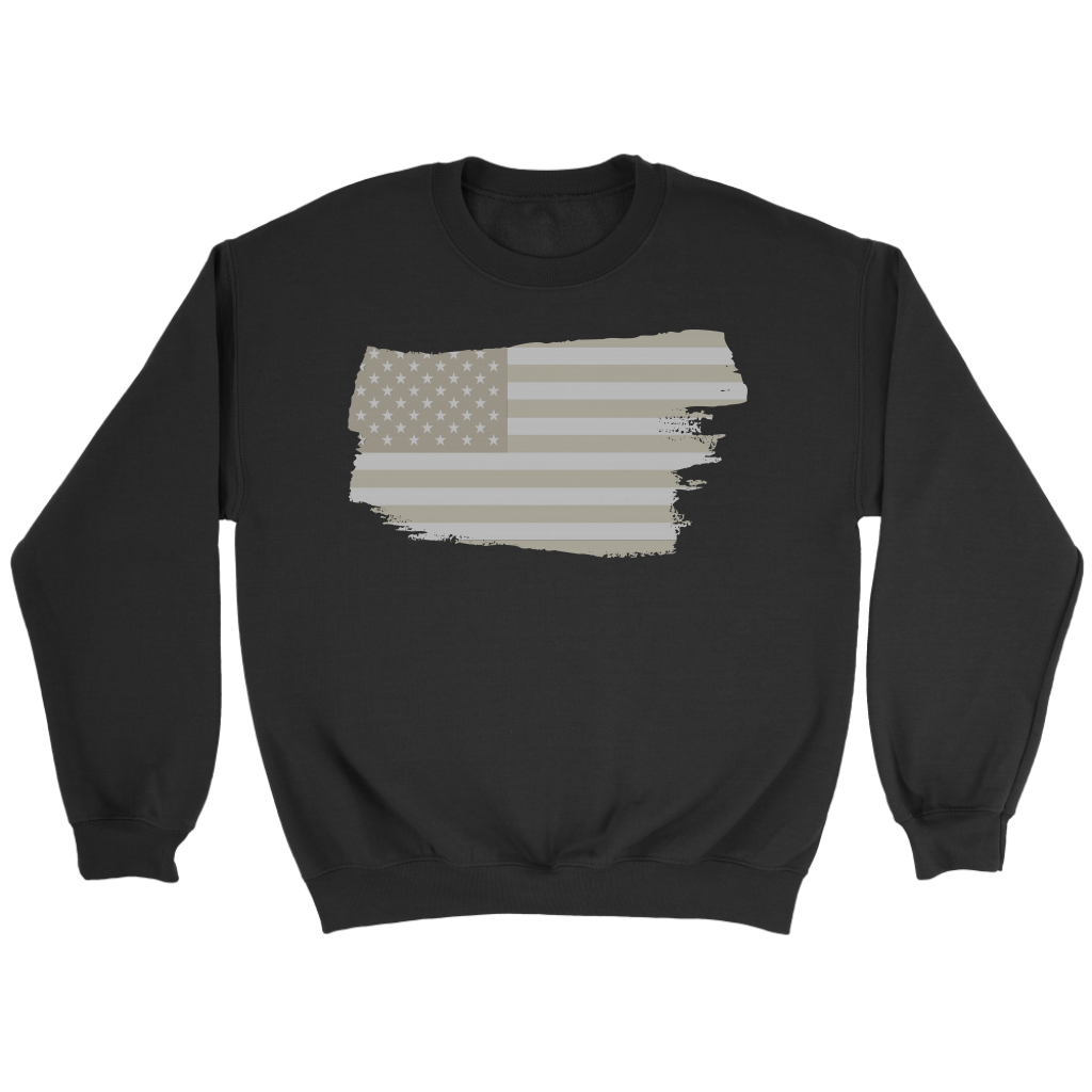 Tattered White Flag Unisex Crewneck